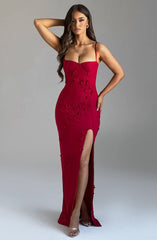 Dalary Maxi Dress - Red