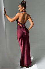 Diana Maxi Dress - Burgundy