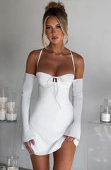 Fiona Mini Dress - Ivory