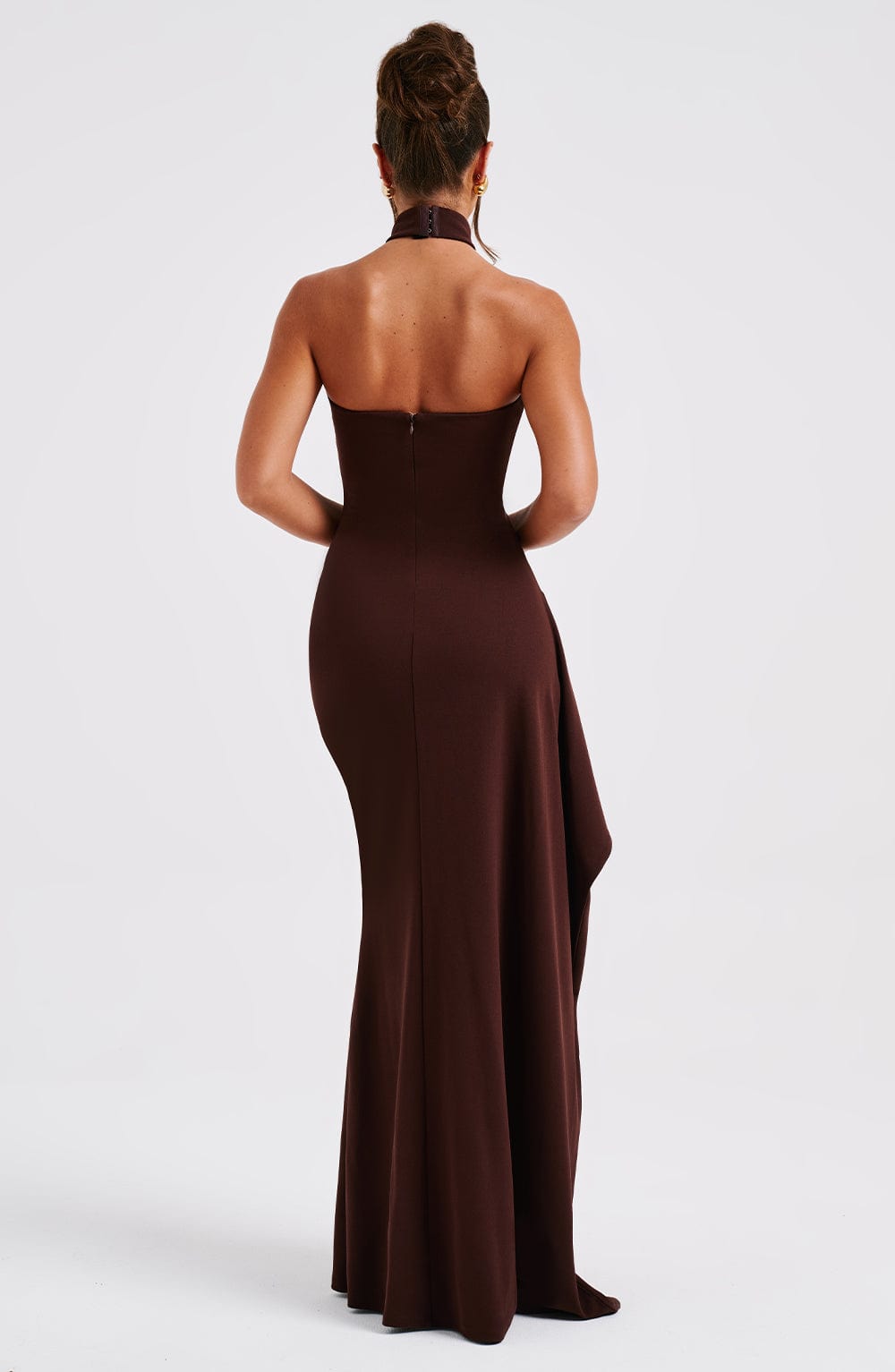 Isabella Maxi Dress - Chocolate