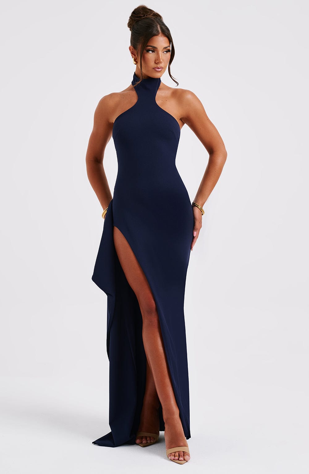 Isabella Maxi Dress - Navy