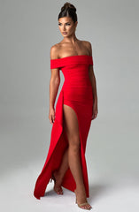 Josephine Maxi Dress - Red