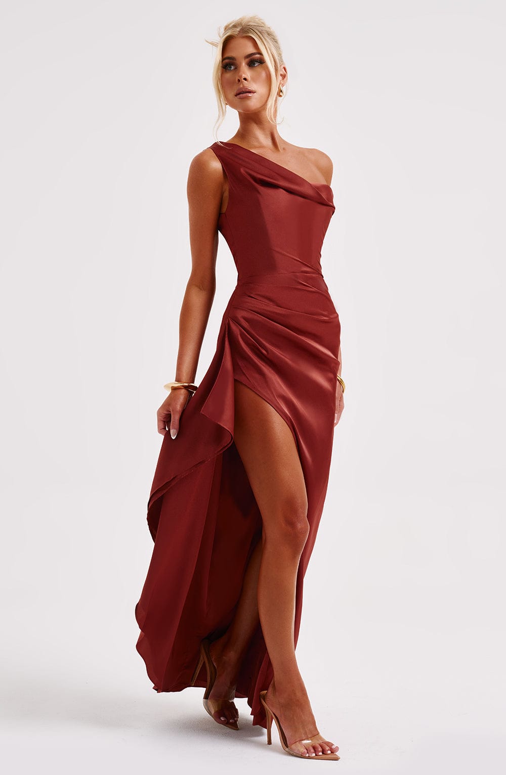 Juliette Maxi Dress - Rust