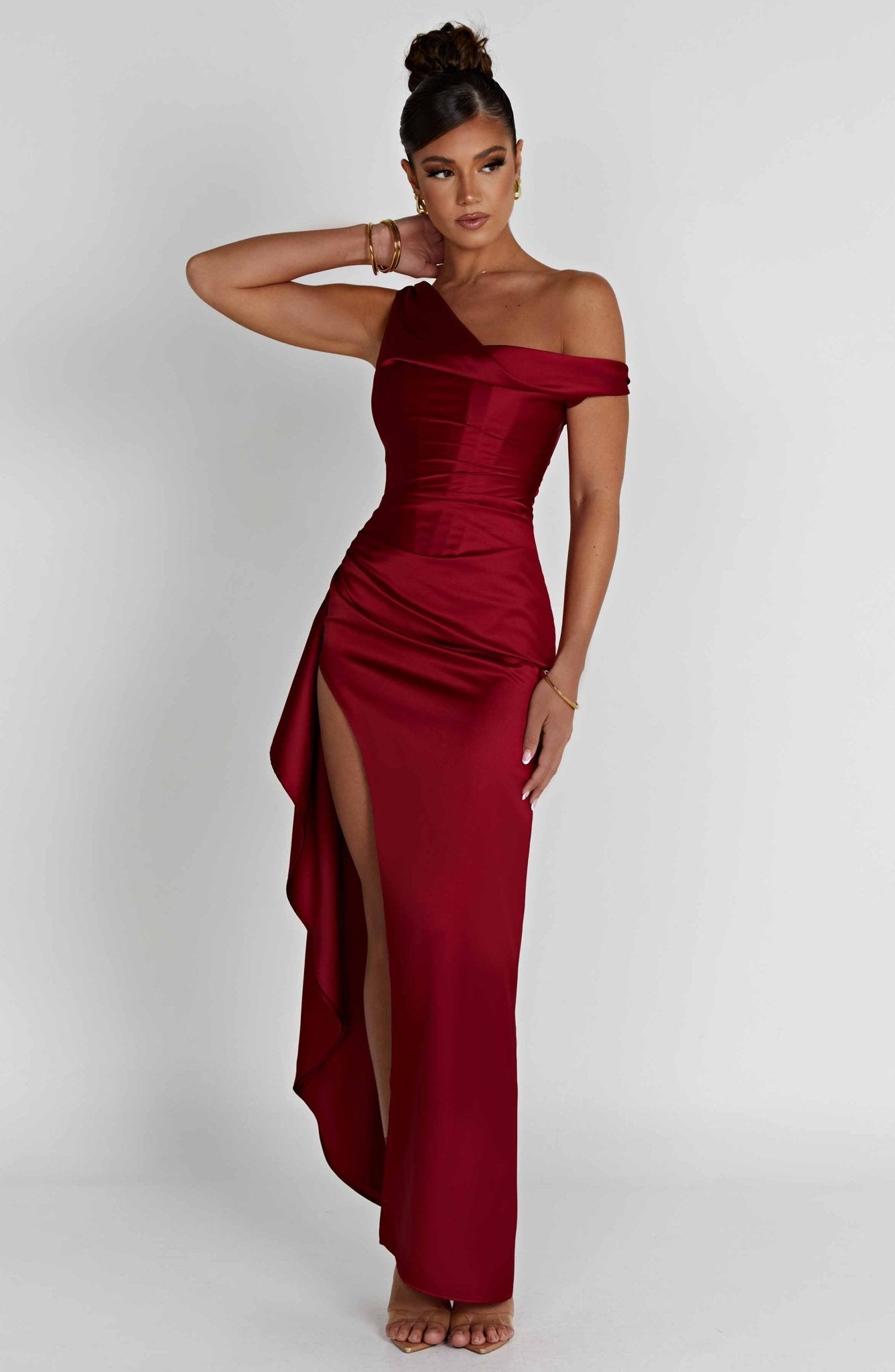 Juliette Maxi Dress - Wine