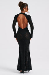 Leila Maxi Dress - Black