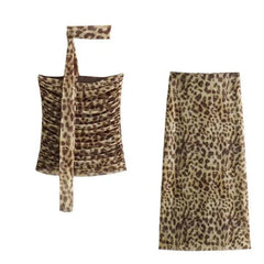 Leopard Print Bandeau