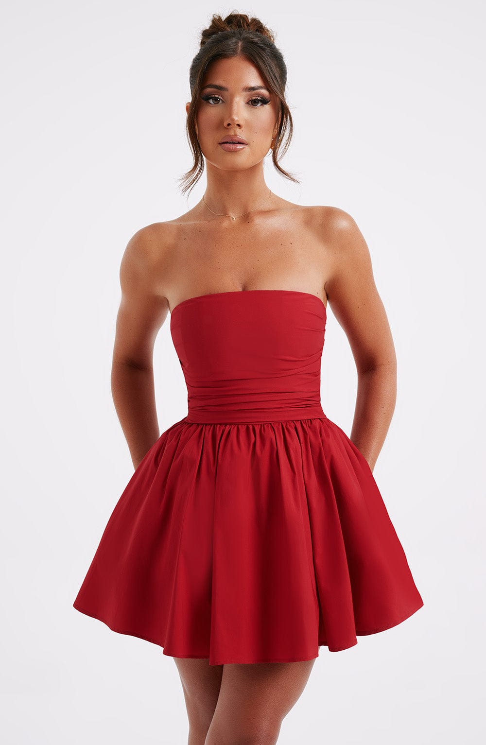 Melinda Mini Dress - Red