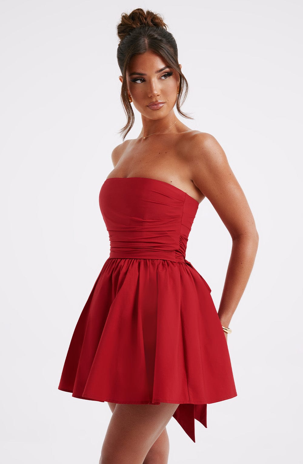 Melinda Mini Dress - Red