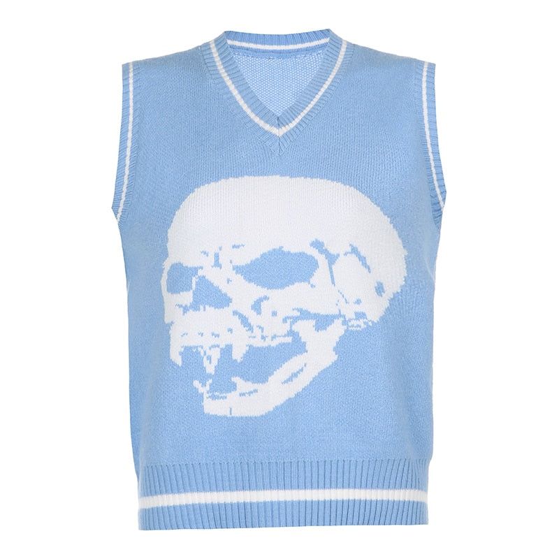 Era Skull Print Vest