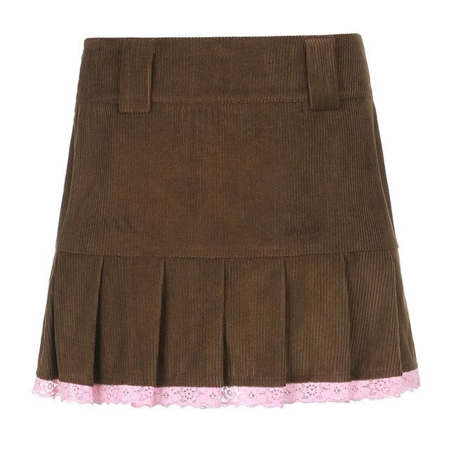 Ultimate Party Ruffle Pleated Mini Skirt