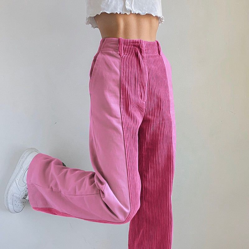 Totally Fabulous High Waist Vintage Patchwork Pants