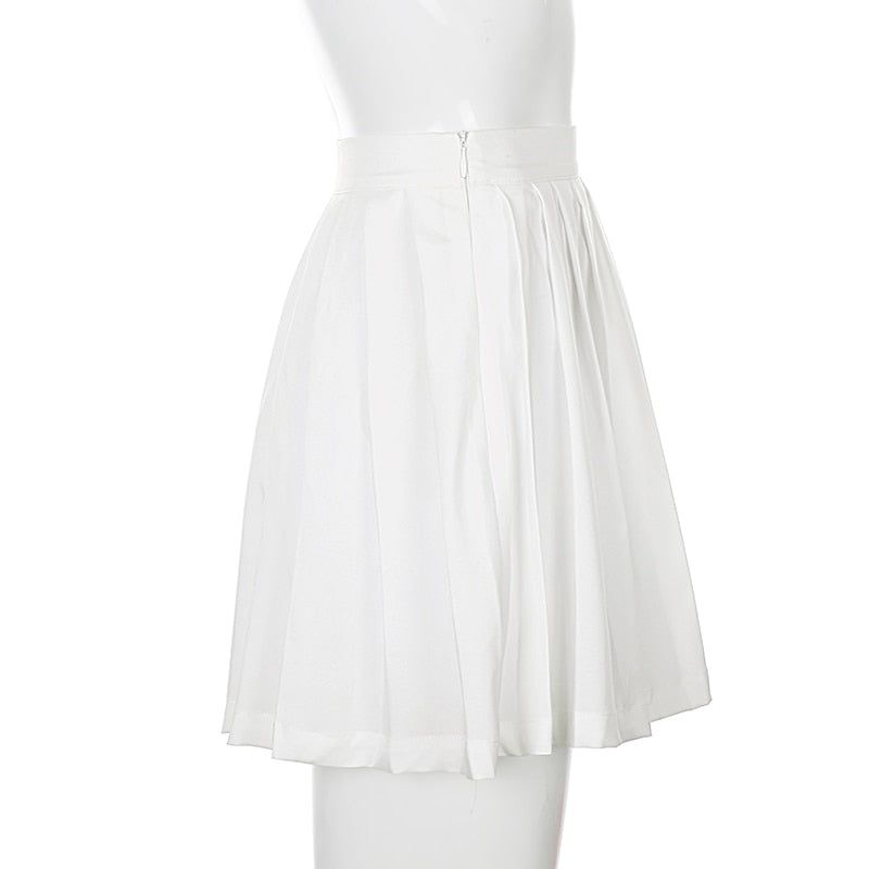 Springtime Chic Ruffle Mini Skirt