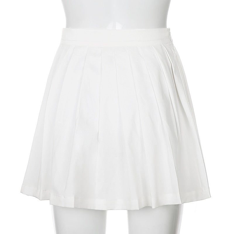 Springtime Chic Ruffle Mini Skirt