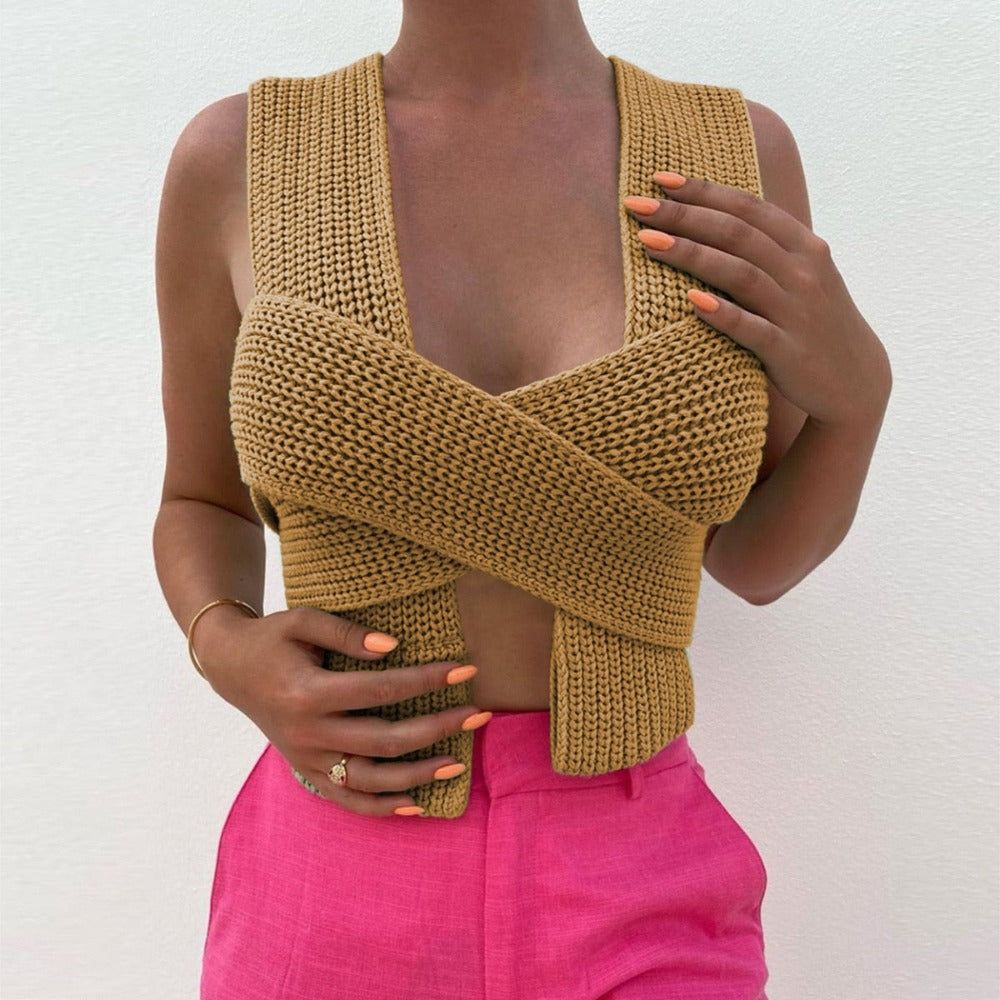 Vibe Check Cotton Knitted Top