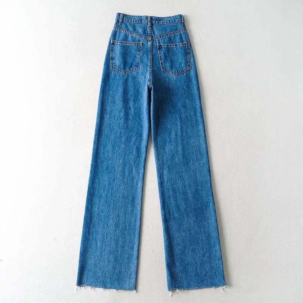 Seasonal Burst High Waist Jeans