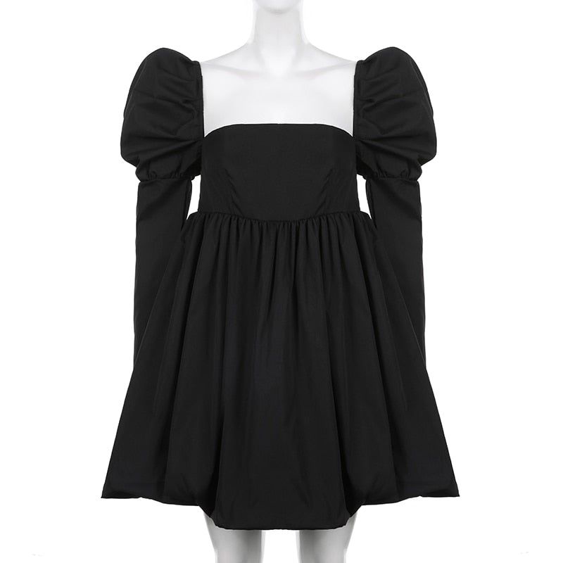 Reset Refresh Puff Sleeve Mini Dress