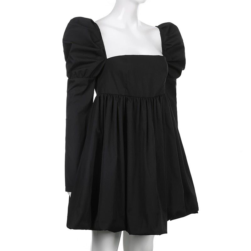 Reset Refresh Puff Sleeve Mini Dress