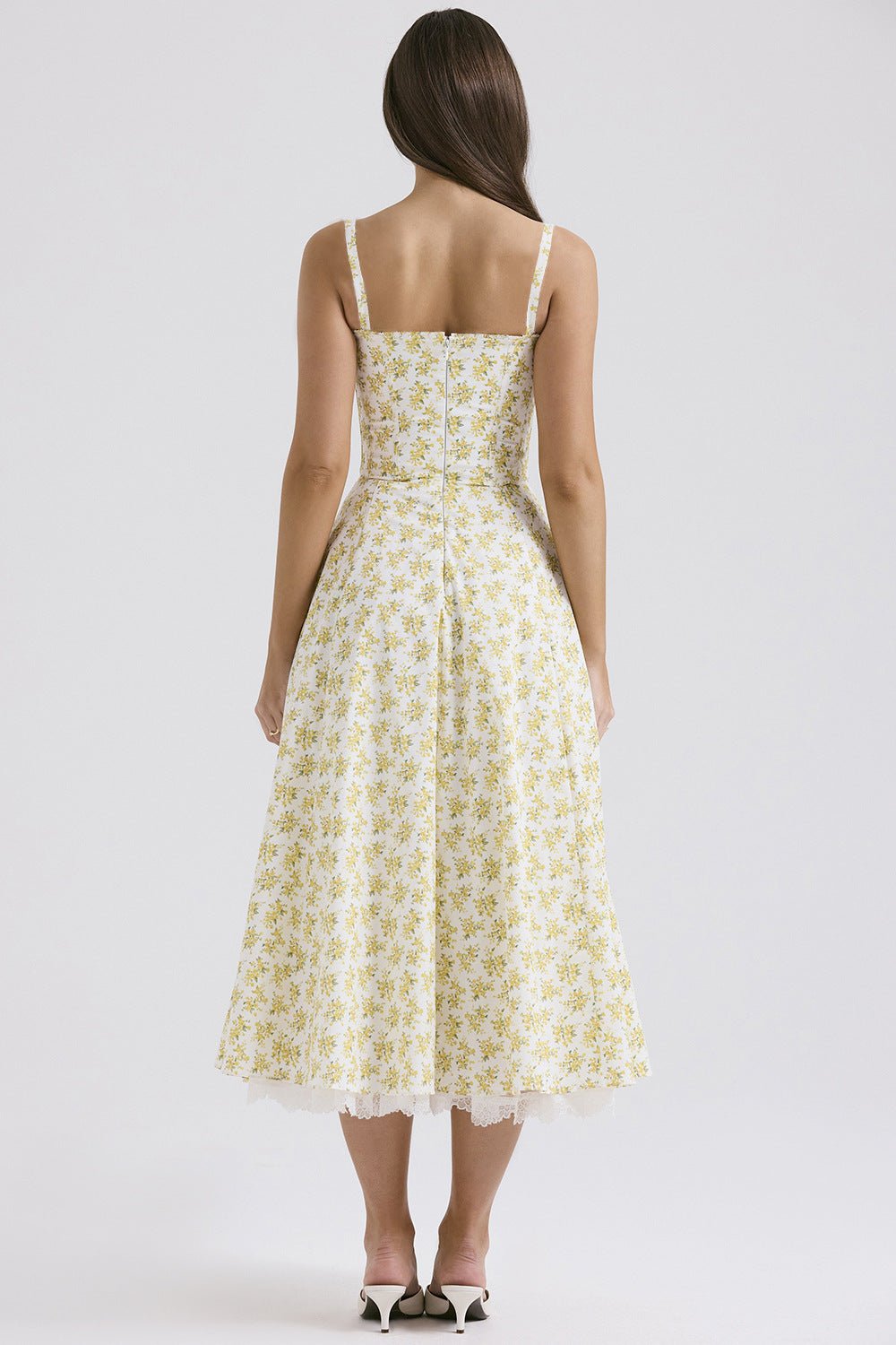 Rosalia Midi Sundress - Floral Print