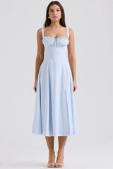 Tiana Midi Dress - Baby Blue