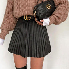 Magic Pleated Mini Skirt