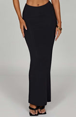 Yazmin Maxi Skirt - Black