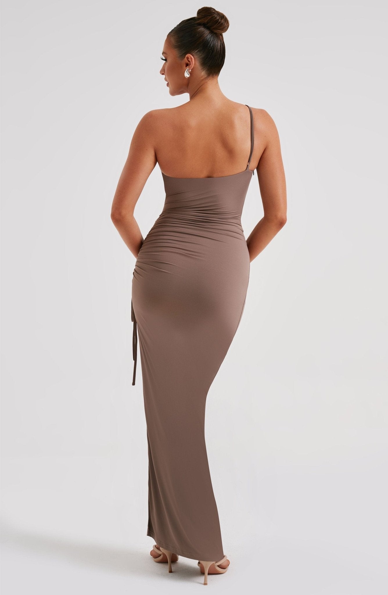 Zahara Maxi Dress - Chocolate