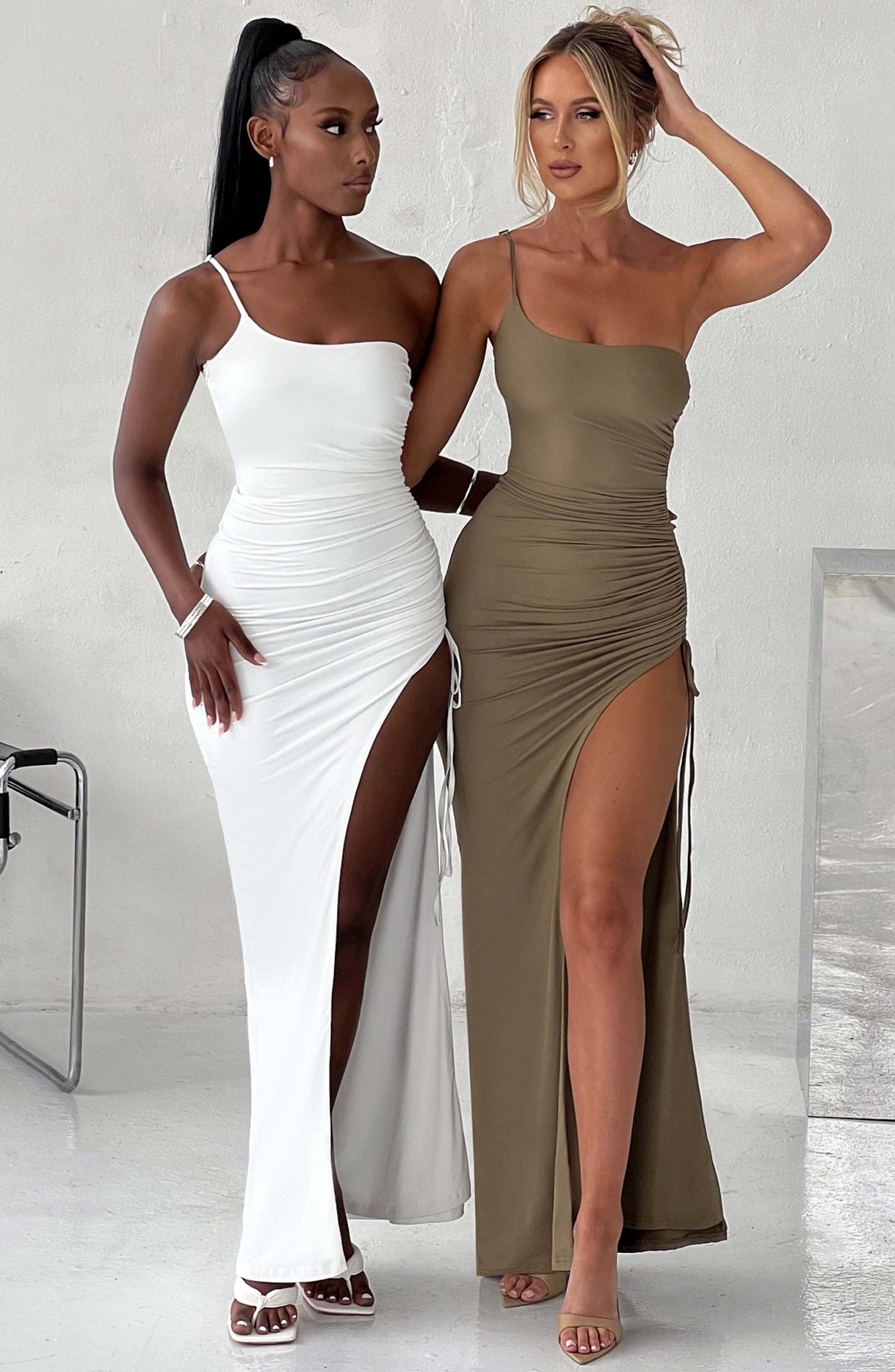 Zahara Maxi Dress - Khaki