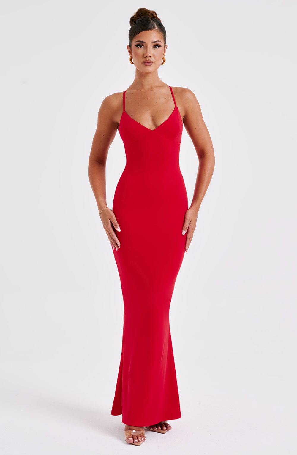 Zara Maxi Dress - Red