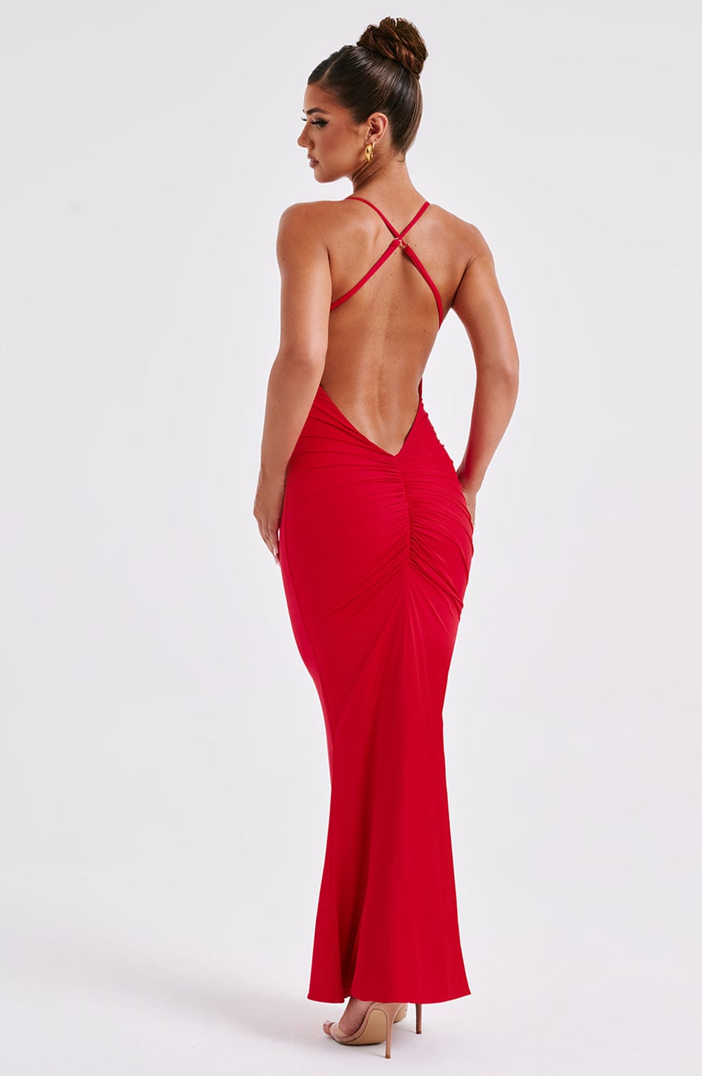 Zara Maxi Dress - Red