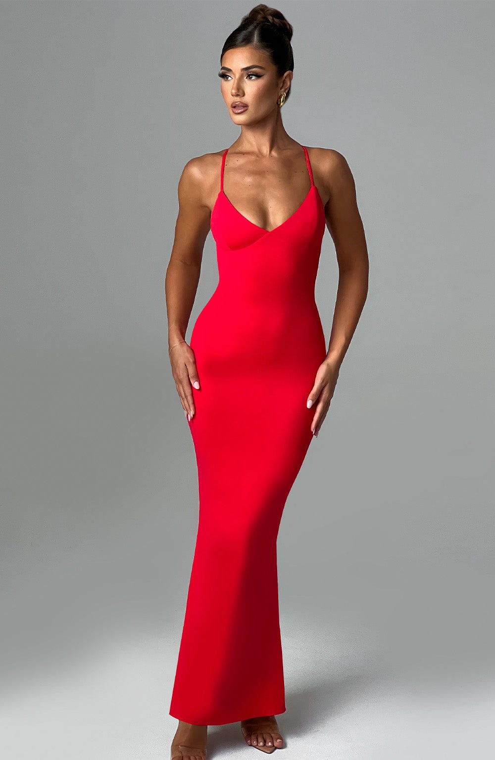 Zara Maxi Dress - Red