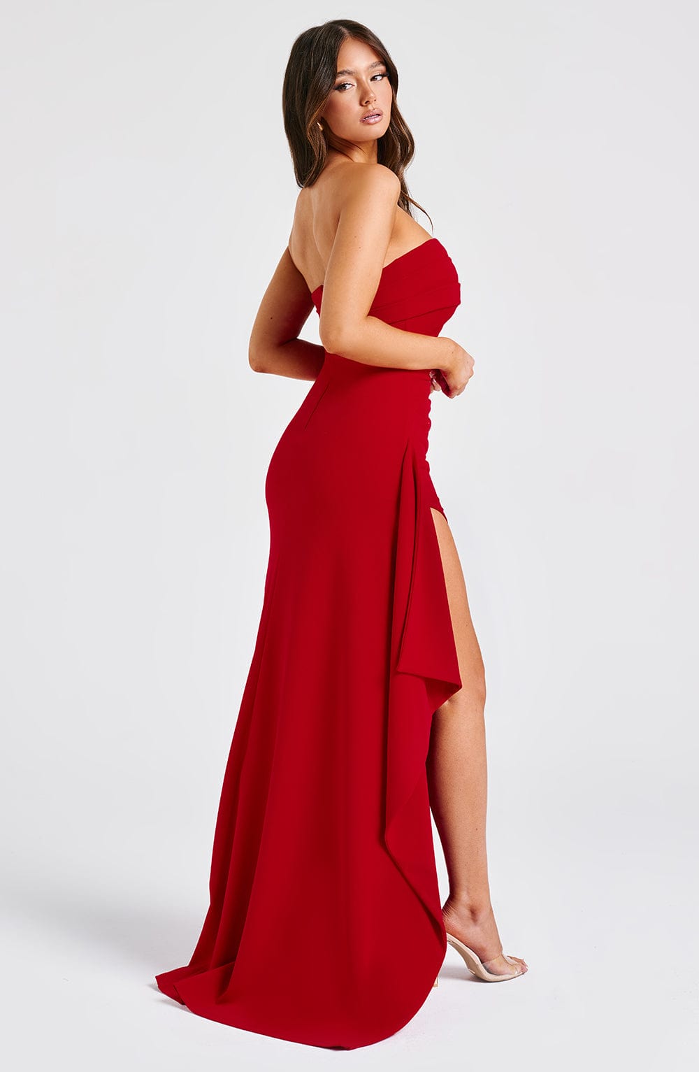 Zarina Maxi Dress - Red