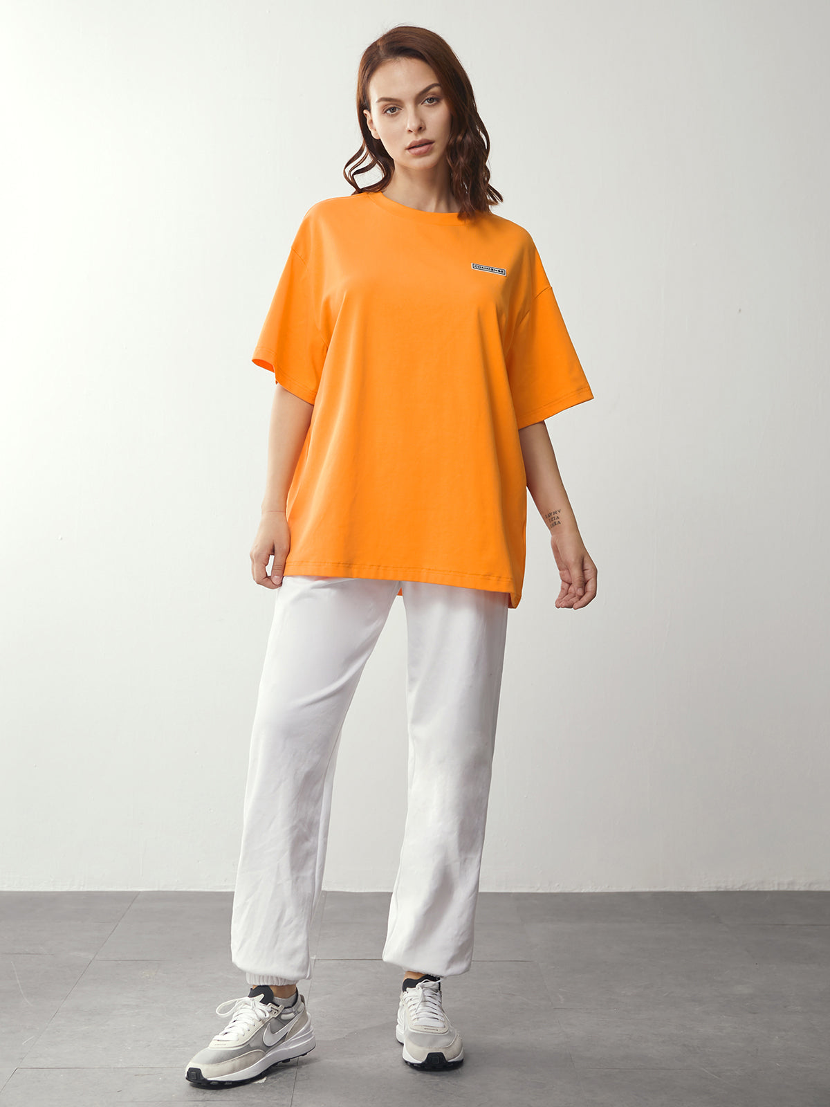 Orange Oversized T-shirt