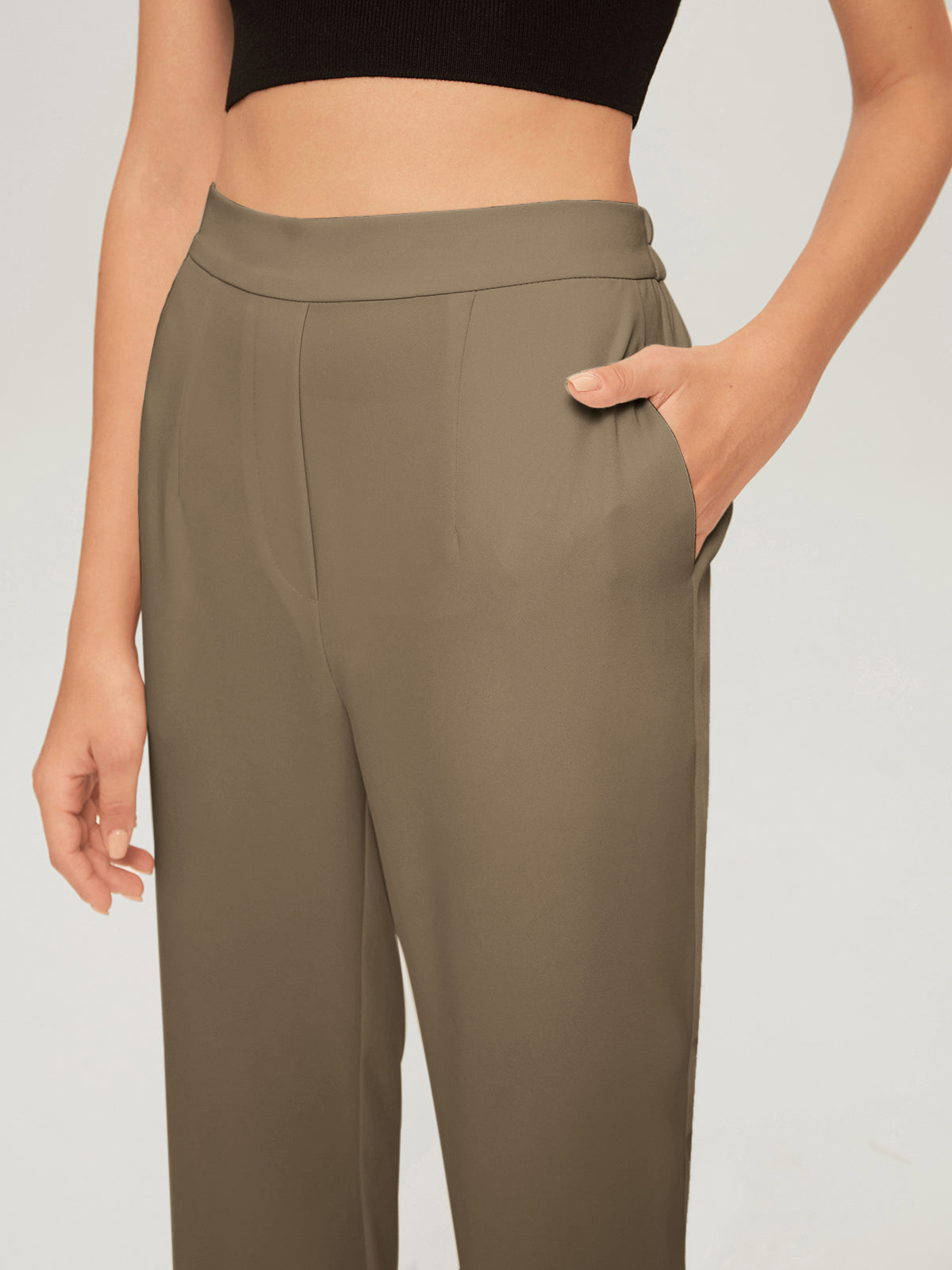 Everyday Cropped Slim Trousers