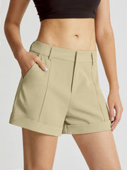 Low Rise Casual Trouser Shorts