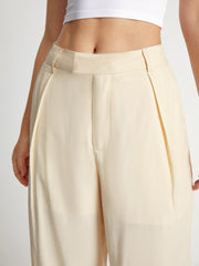 High Waisted Relaxed Fit Wide Leg Loose Trousers