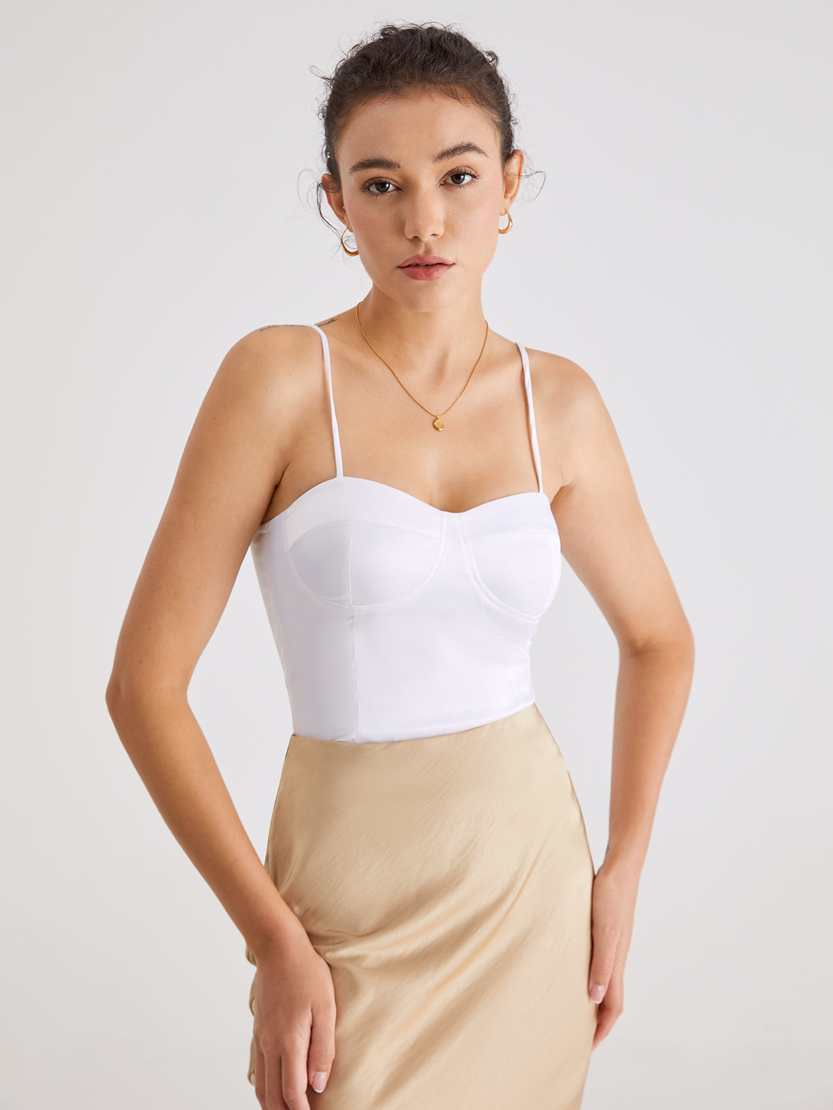 Sweetheart Contour Camisole Tank Top