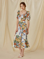 Coachmen Floral Slit Dress