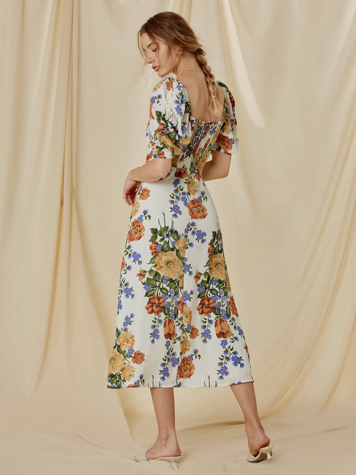 Coachmen Floral Slit Dress