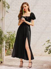 Rebel Spirit Puff Sleeve Dress