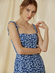 Dasies Floral Strap Short Dress