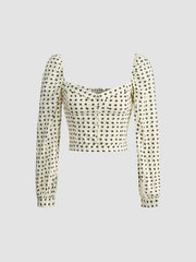 Love Story Square Neck Top