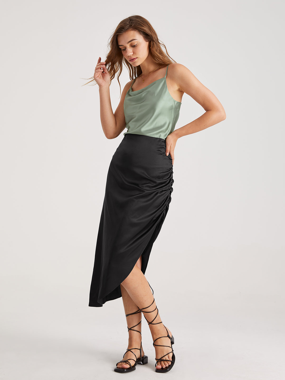 Mint Julep Satin Top