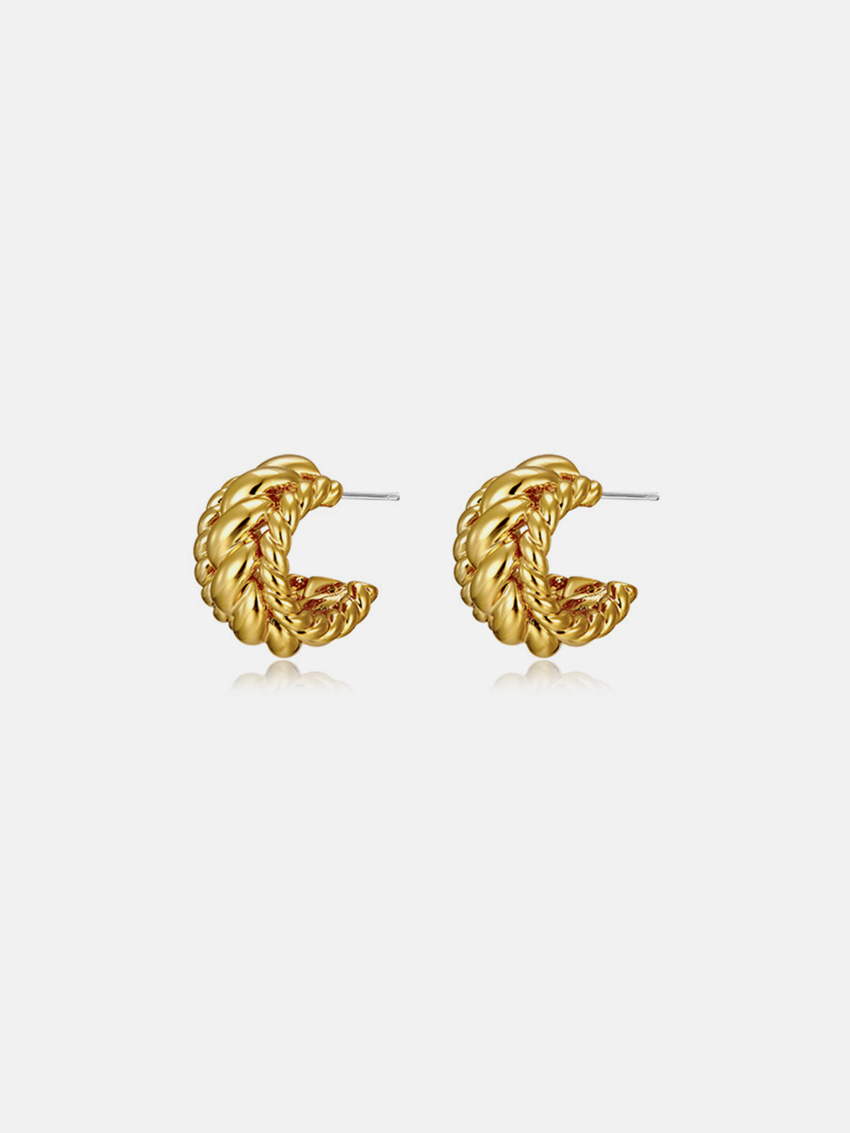 Buttery Croissant Earrings