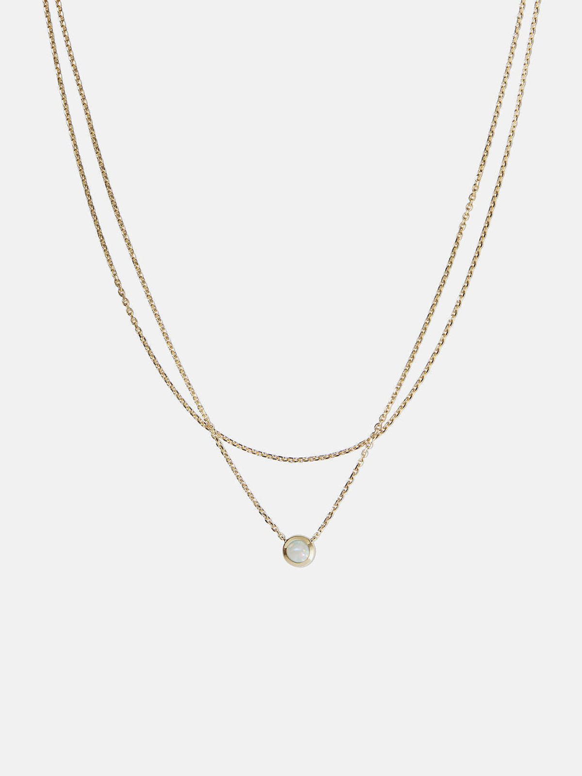 Saturn Love Necklace