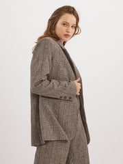 Glen Plaid Blazer