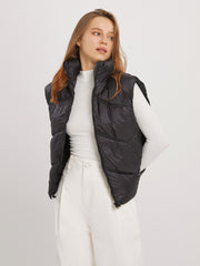 Solid Quilted Vest