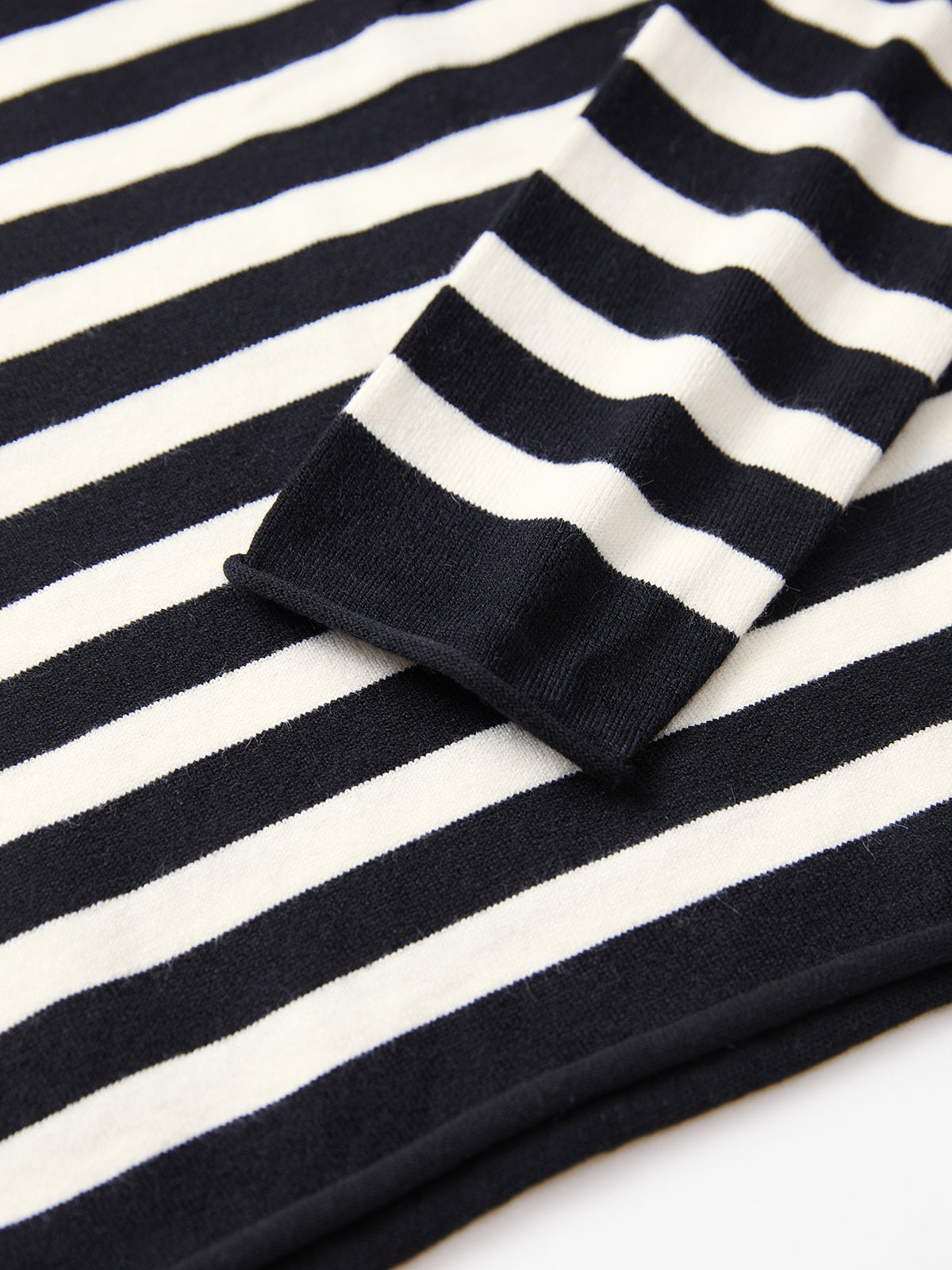 Cozy Stripe Mockneck Shirt