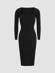 Eternity Night Ribbed Sweater Dress