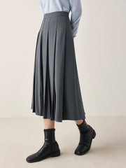 Nightshade Glow Pleated Skirt