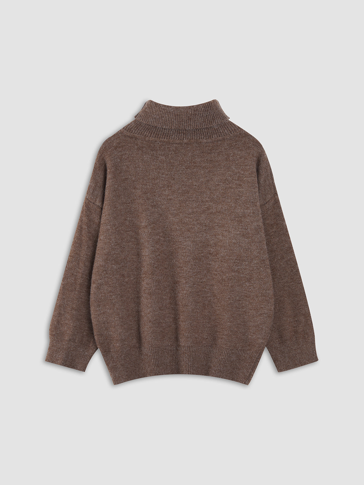 Tripple Chocolate Turtleneck Sweater